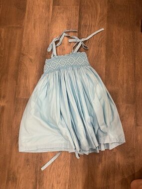 well dress wolf smock dress